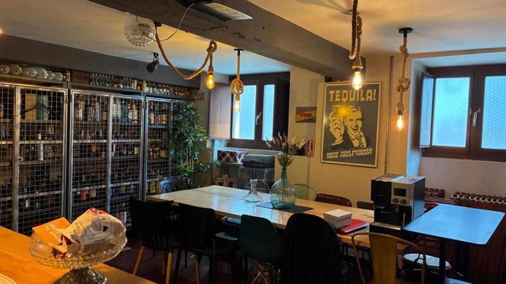 Espacio donde ofrecen taller y catas