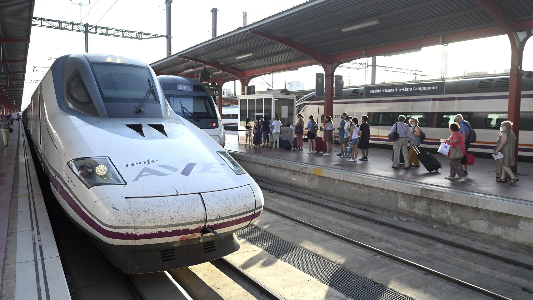 Estación de tren Madrid - Clara Campoamor.