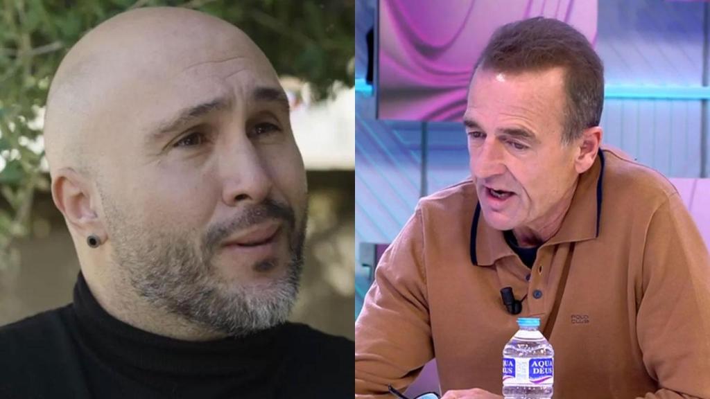 Kiko Rivera en una imagen de '¡De Viernes!' y Lequio en 'Vamos a ver'.