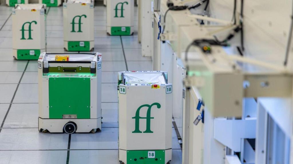 Robots ShopBots de Amazon.