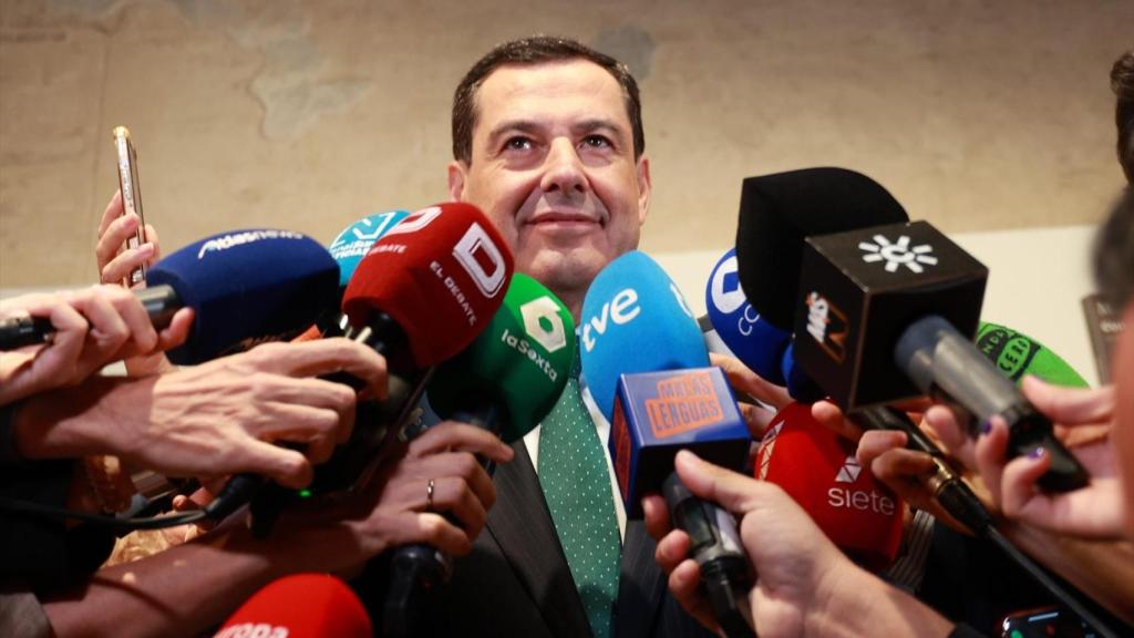 Juanma Moreno, presidente del PP de Andalucía y de la Junta.