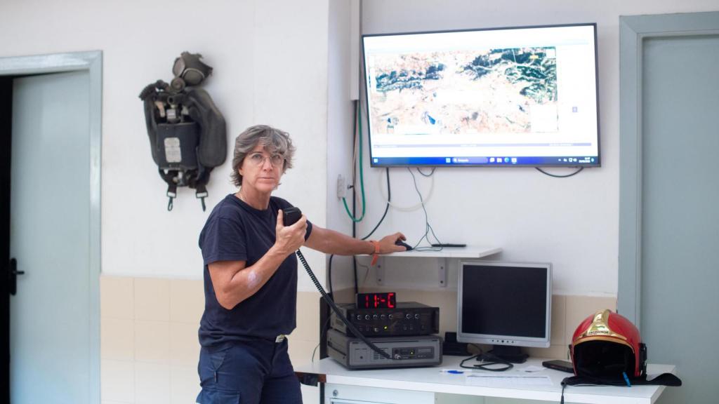 Uno de los últimos retratos en los que la pionera participó antes de decir 'adiós' al parque de Puertollano.