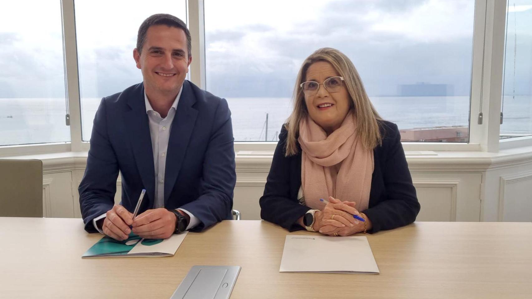 Firma acuerdo de Quirónsalud Marbella y ALCER Málaga.