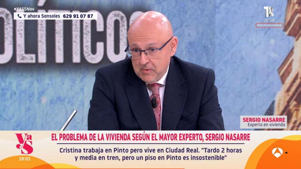 Sergio Nasarre, experto en vivienda.