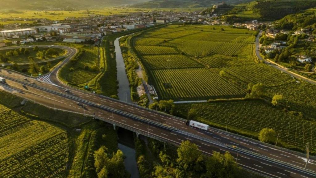 Una autopista de Abertis.