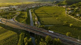 Una autopista de Abertis.