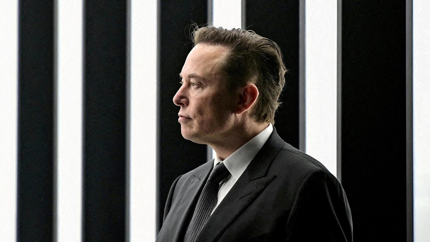 Elon Musk asiste a la ceremonia de inauguración de la nueva Gigafábrica de Tesla para coches eléctricos en Grünheide, Alemania, el 22 de marzo de 2022.