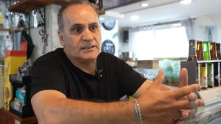 José Antonio, dueño del bar Tostanova en San Feliú