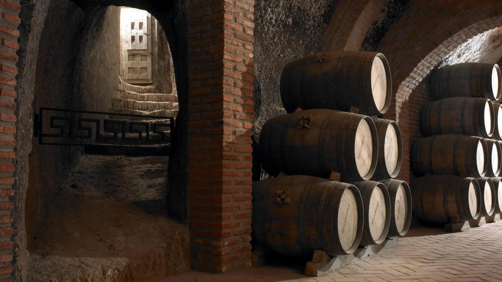 Bodegas Yllera por dentro.