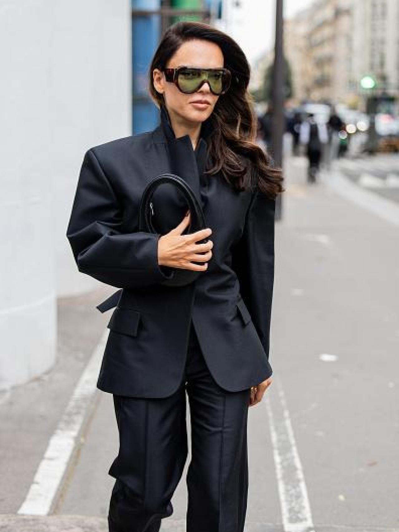 Imagen de 'street style' previa a uno de los últimos desfiles de Coperni.