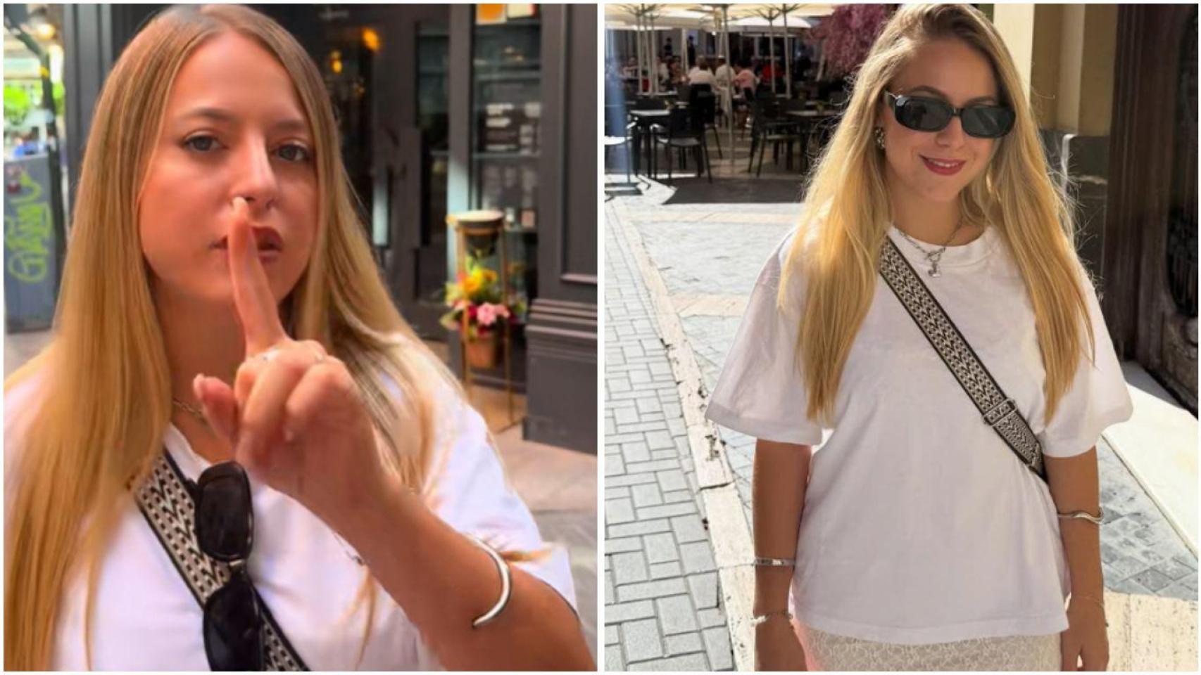 Fotomontaje de Celia, creadora de contenido.