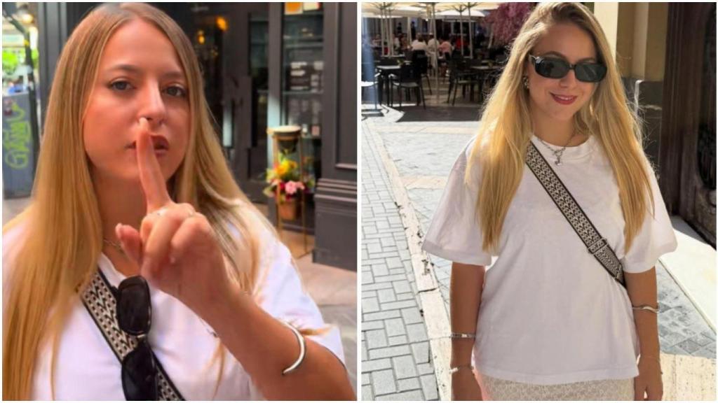 Fotomontaje de Celia, creadora de contenido.