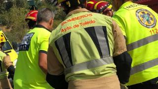 Imagen de archivo de los bomberos de Toledo.