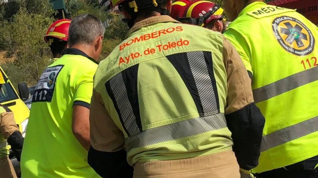 Imagen de archivo de los bomberos de Toledo.