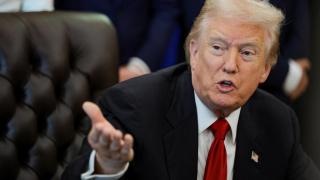 Donald Trump esta semana en un acto en la Casa Blanca.