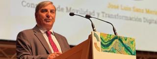 El consejero, durante su intervención.