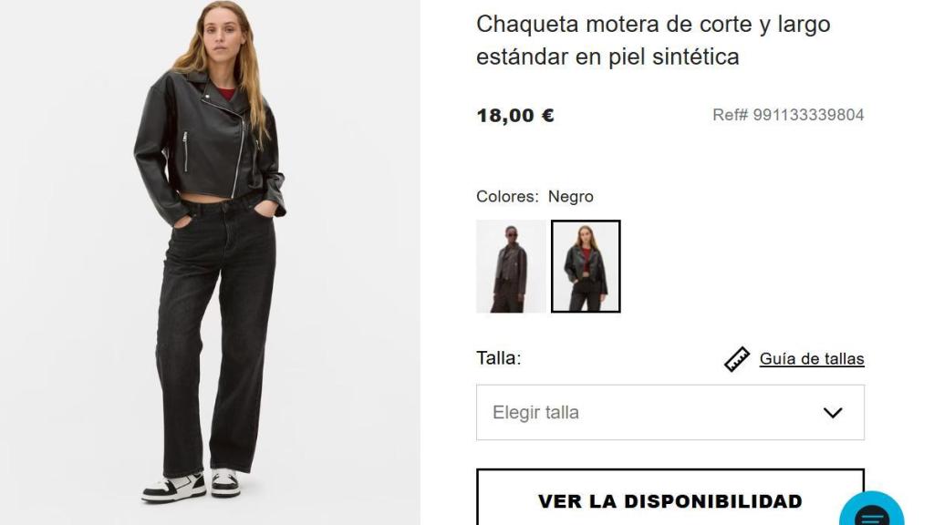 Chaqueta motera. Ref. 991133339804