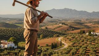 Imagen de un agricultor.