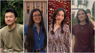 Francisco Javier, Eva, Cristina y Lucía son de la generación Z que se identifica como católica.