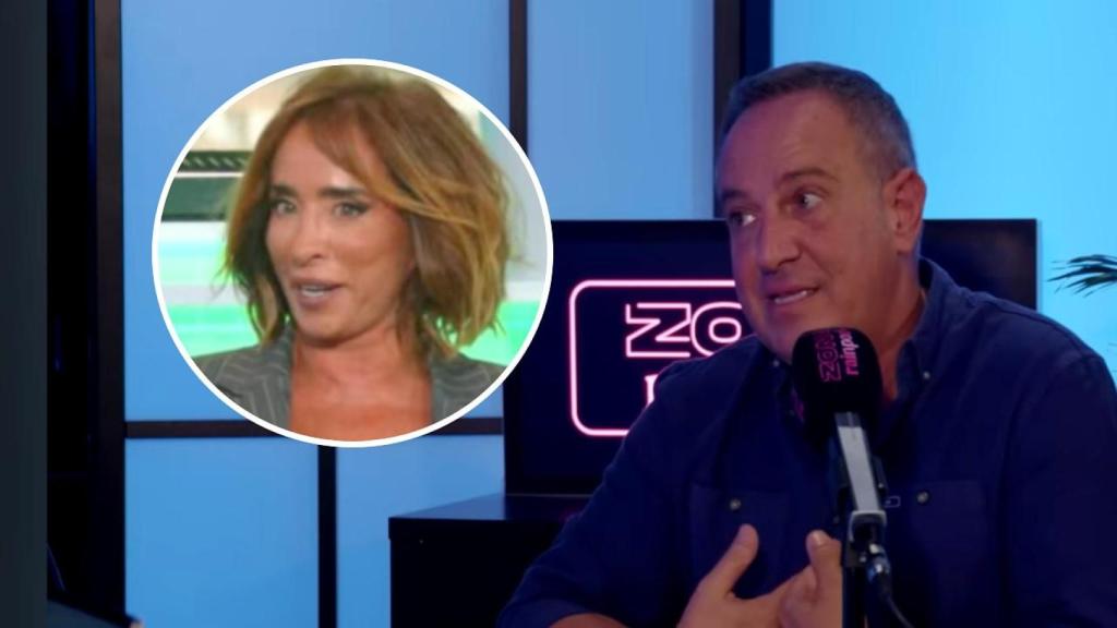 María Patiño y Víctor Sandoval, en un fotomontaje de BLUPER.