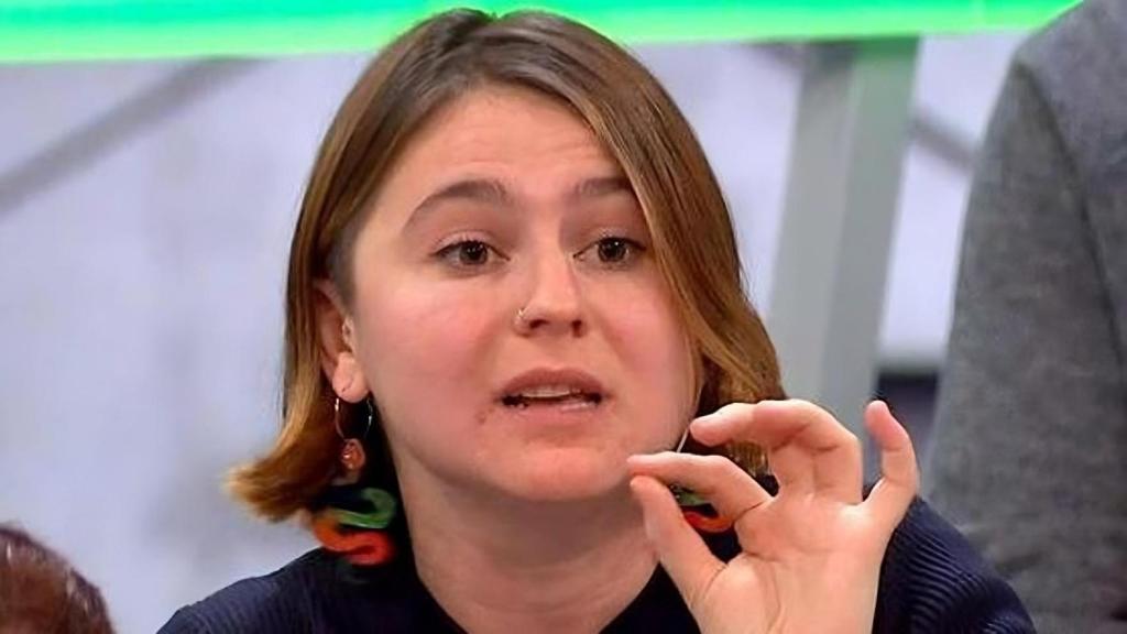 Valeria Racu durante un debate de laSexta Xplica.