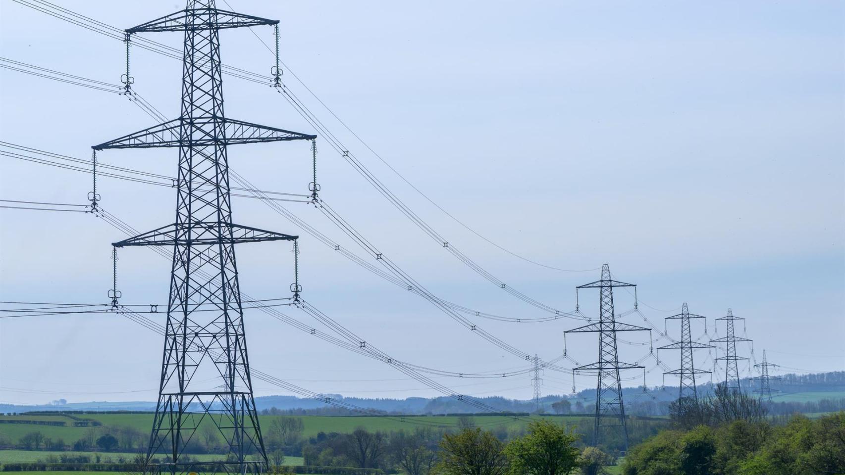 Redes eléctricas de alta tensión.
