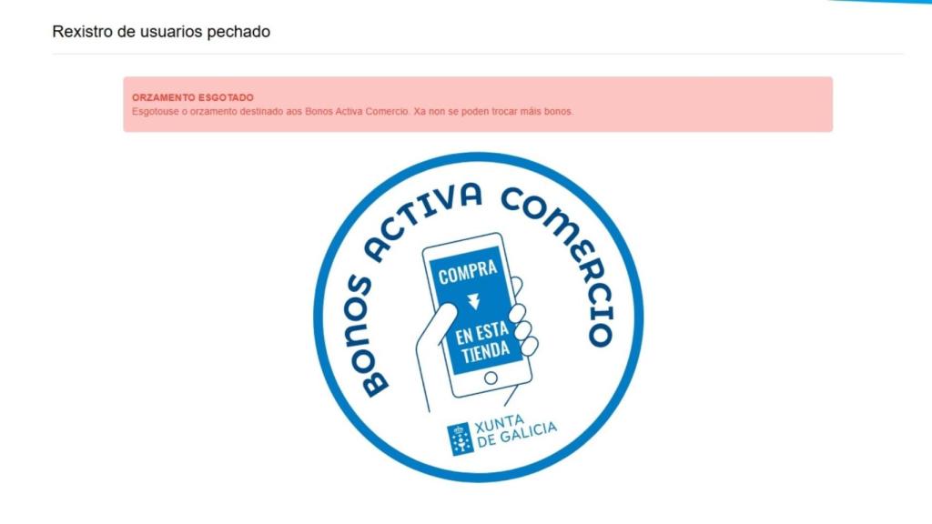 Agotado en dos días el Bono Activa Comercio