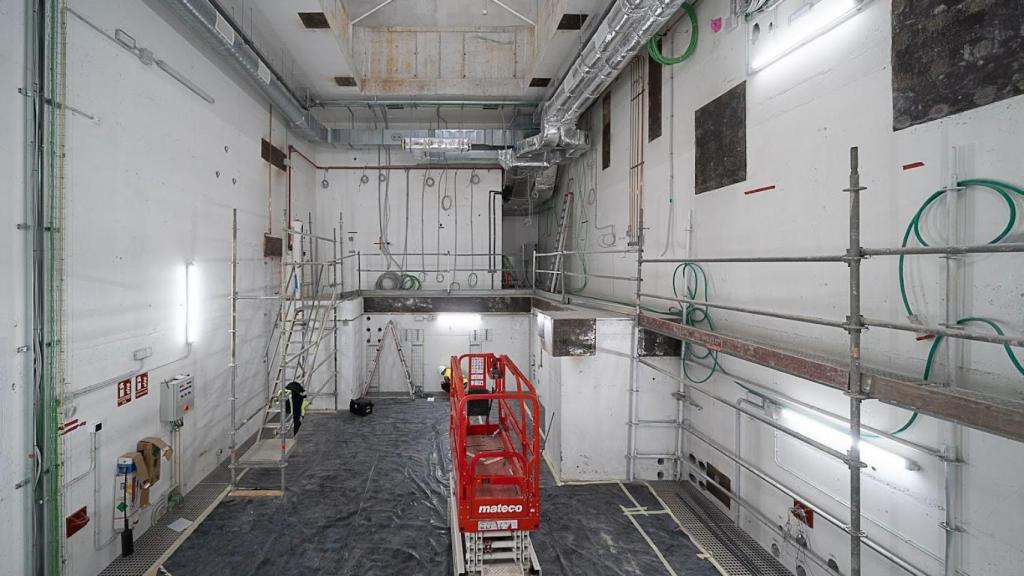 Proceso de construcción de unos de los búnkeres