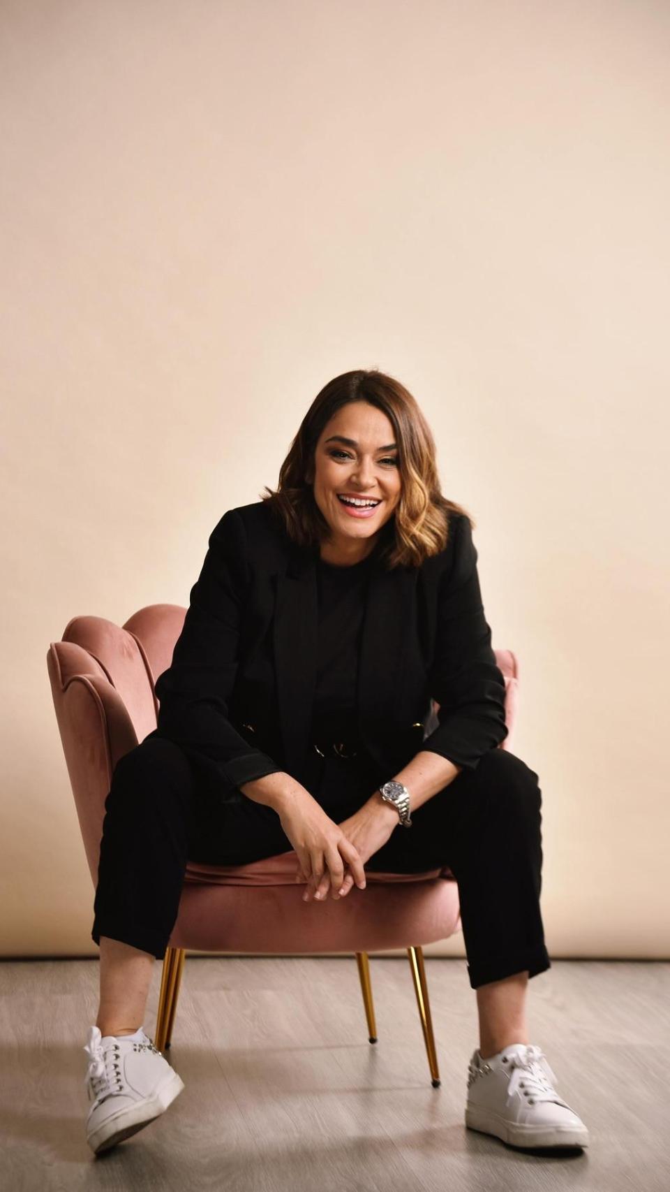 Toñi Moreno, en una fotografía publicada en la red social de su agencia.