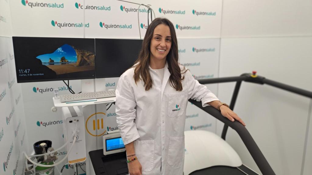 Andrea Mascuñana, nutricionista de la Unidad de Medicina Deportiva del Centro Médico Quirónsalud Mercado de Colón.