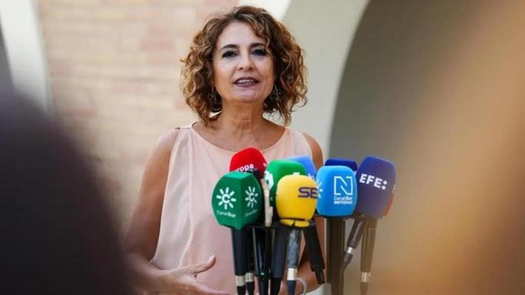 La vicepresidenta del Gobierno, María Jesús Montero.