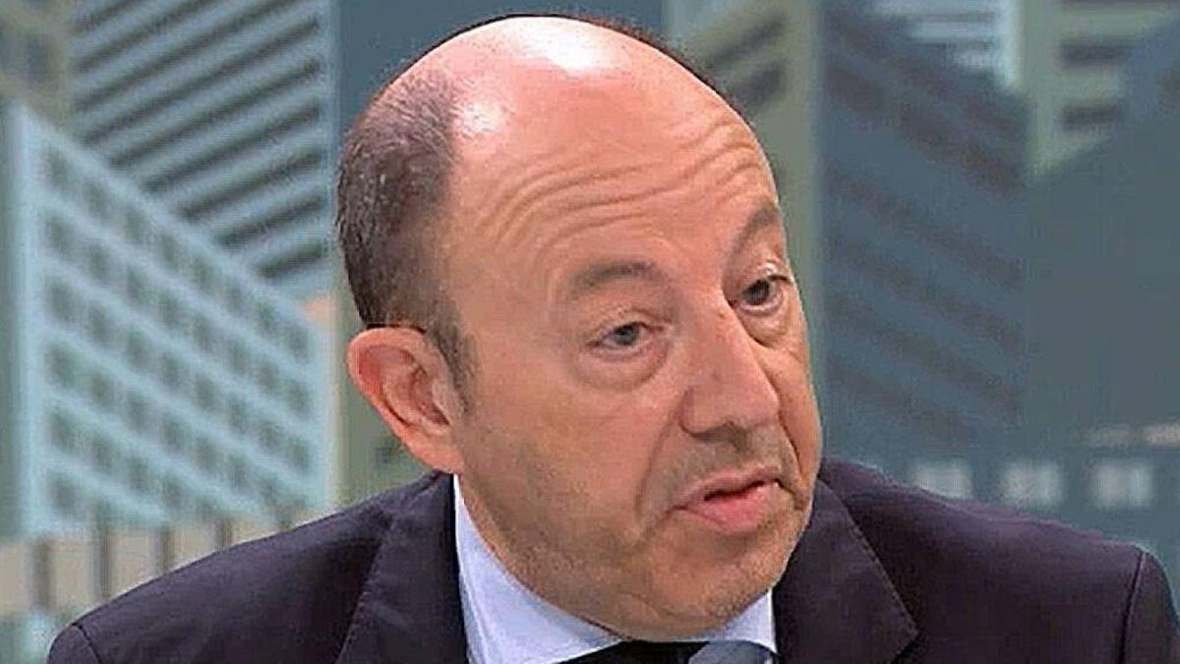 El economista Gonzalo Bernardos en un programa de televisión (captura).