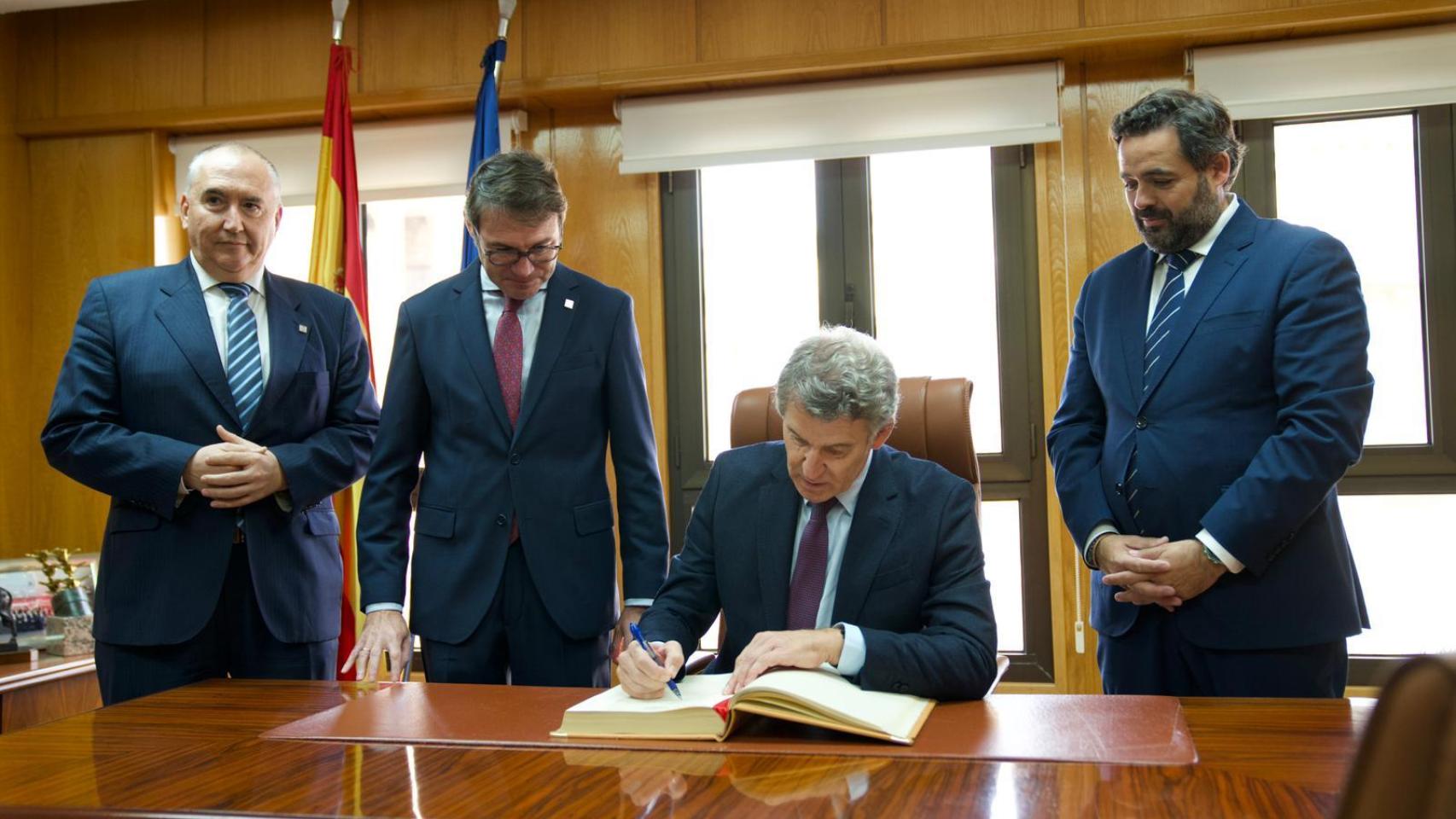 Feijóo ha visitado este viernes Ciudad Real.