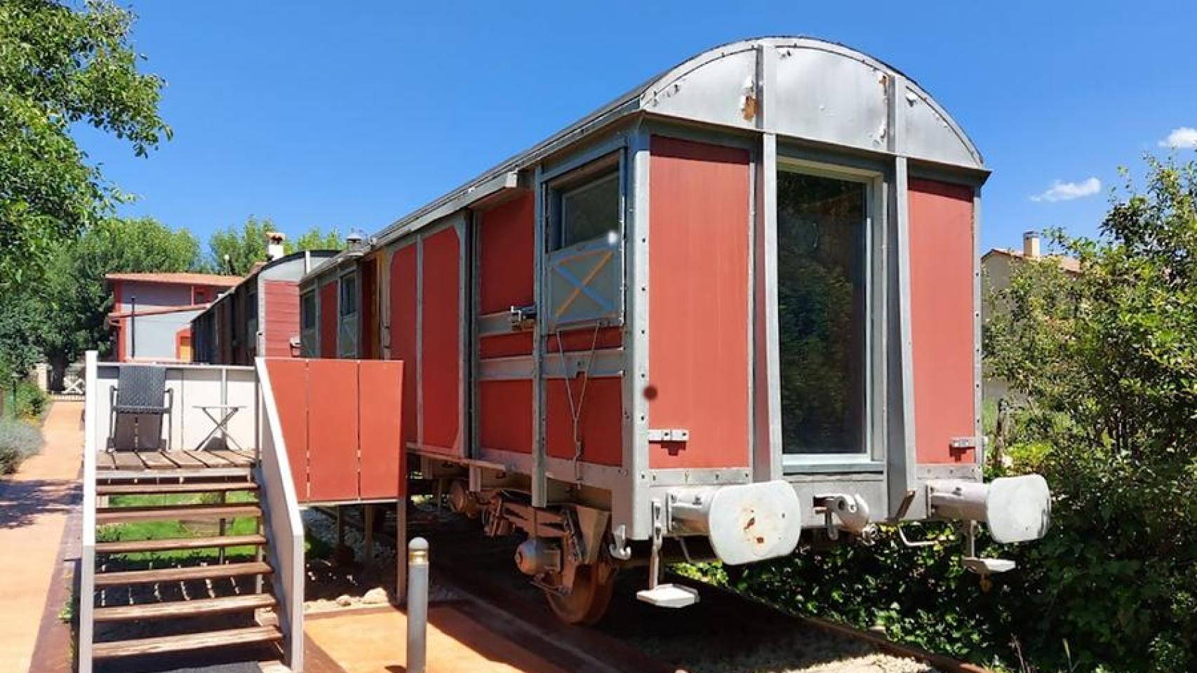 El Vagón de Baides en Guadalajara.