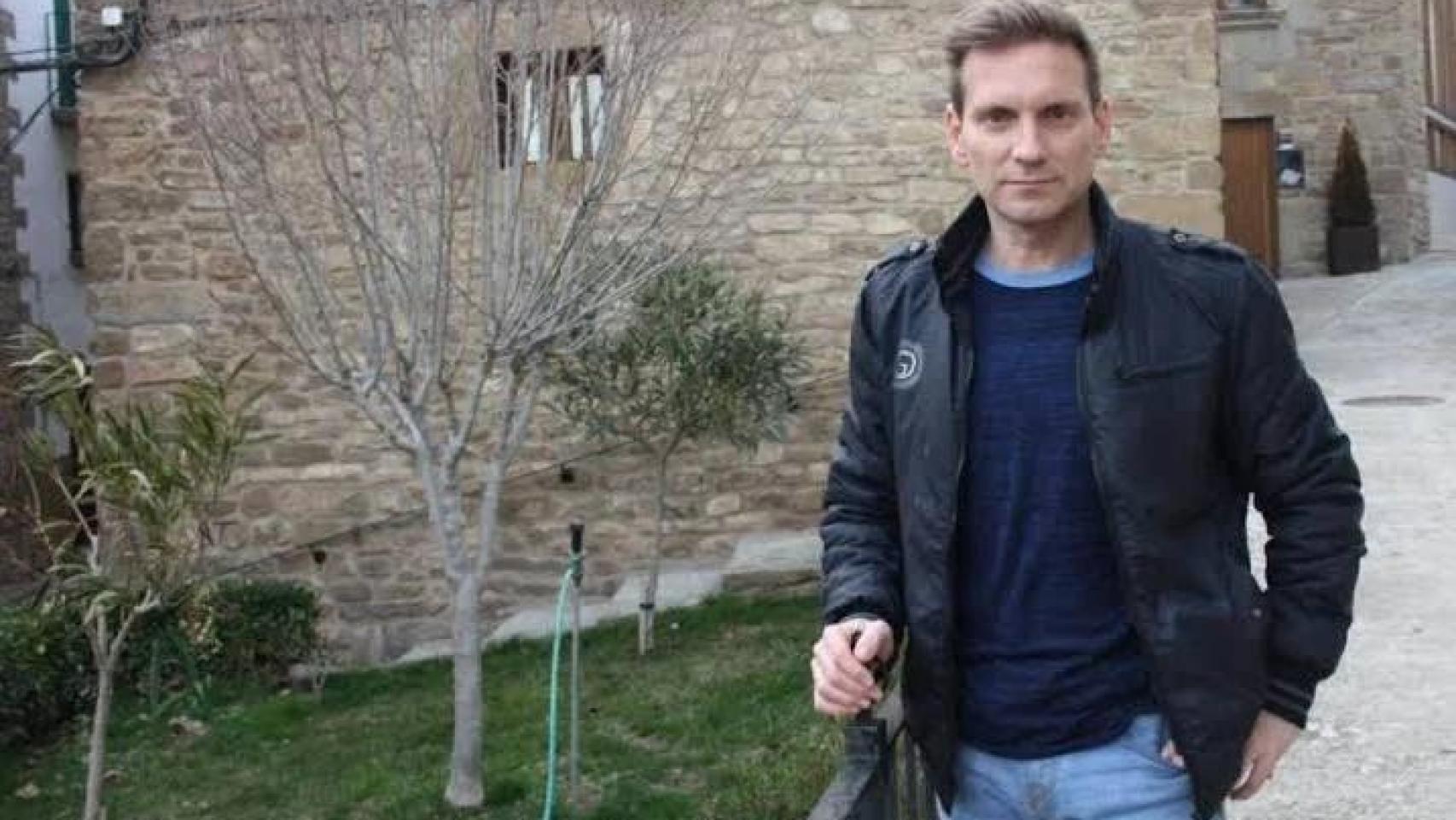 Armando Soria, alcalde de Urriés.