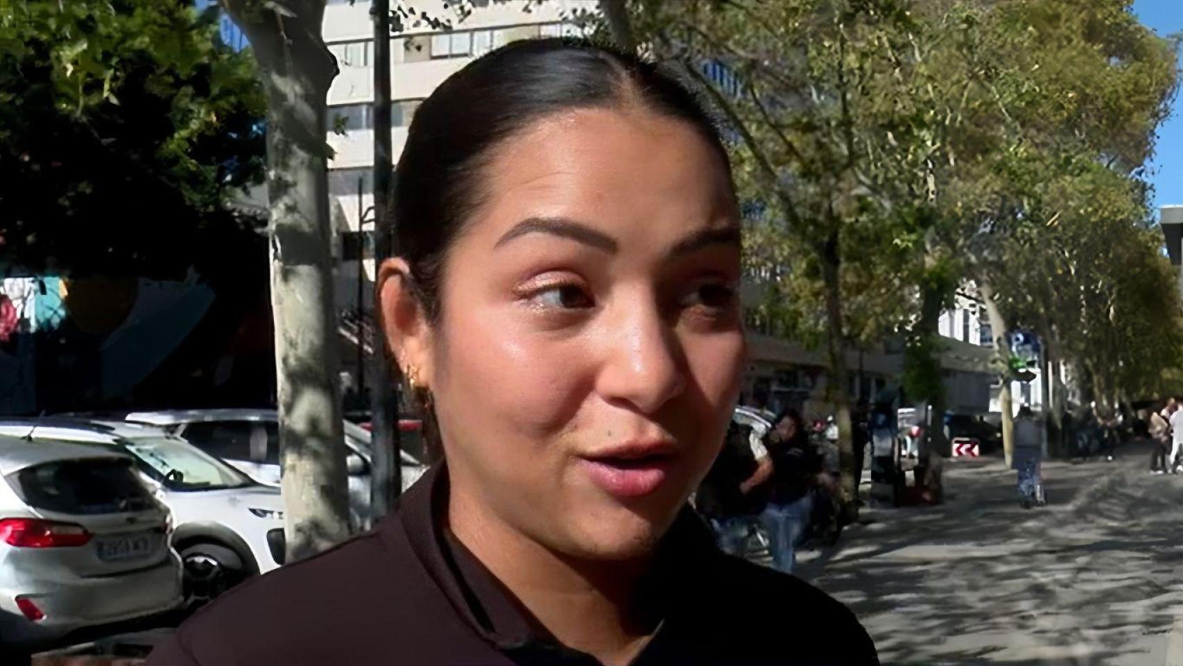 Jenny, viuda y madre de un hijo, en su entrevista con 'Antena 3'