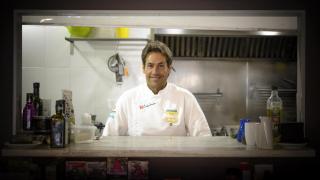 Carlos Navarro, en cocina.