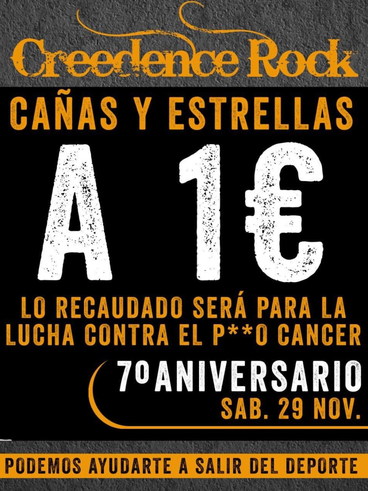 Cartel del evento solidario