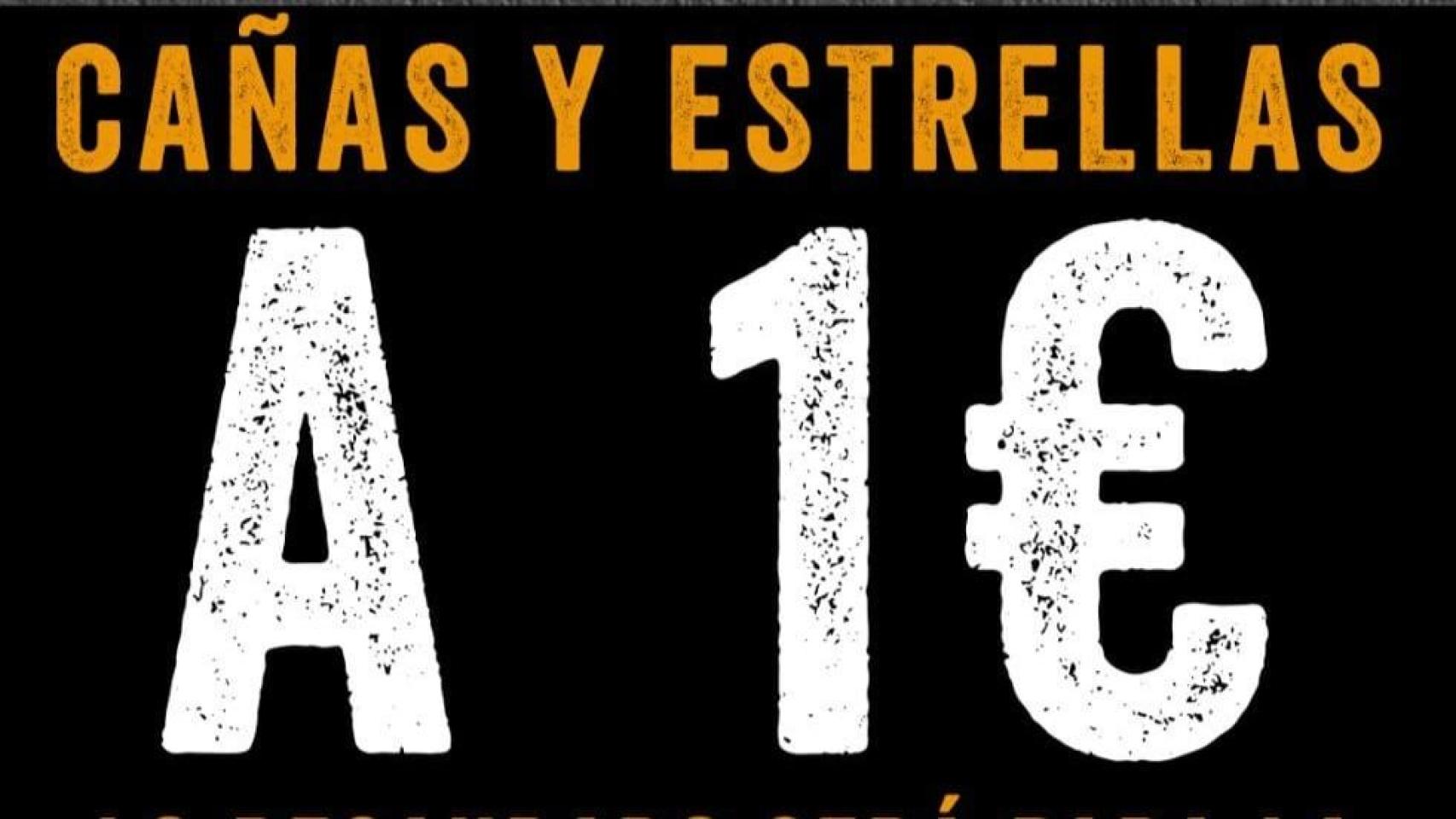 Cañas y cervezas a 1€ en un local de Riazor, en A Coruña, para ayudar a la lucha contra el cáncer