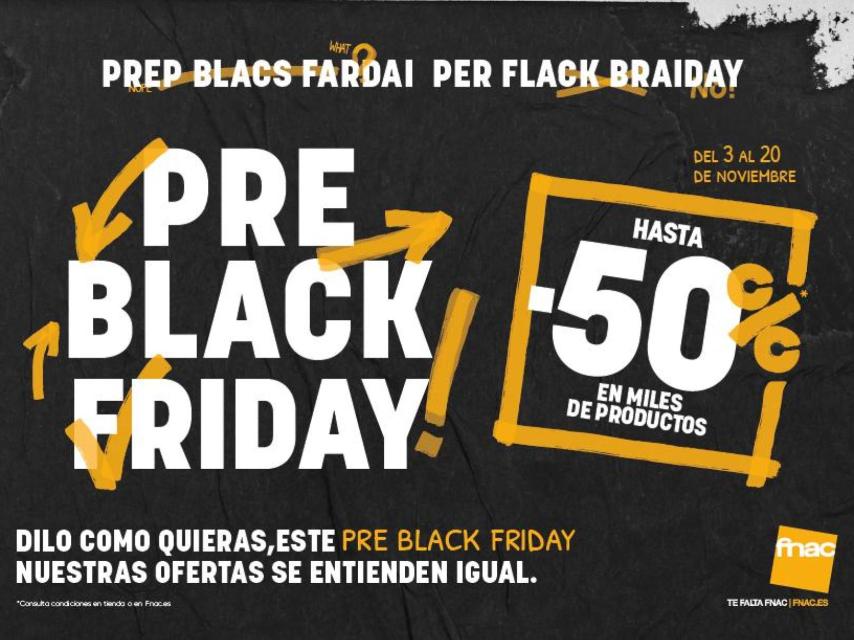 Black Friday en Fnac.