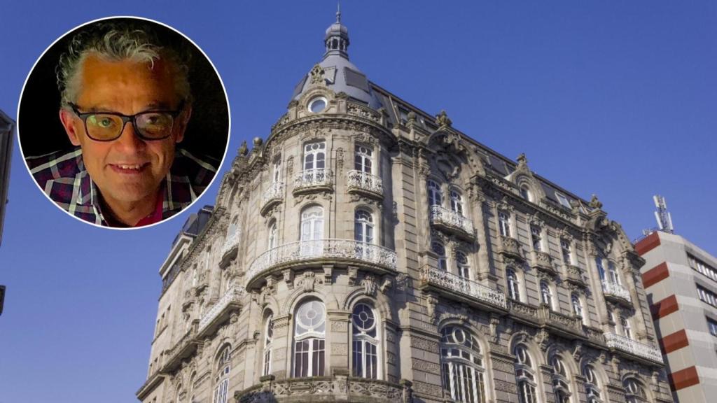 'El Moderno', el edificio de Vigo en el que Normal tiene su vivienda turística