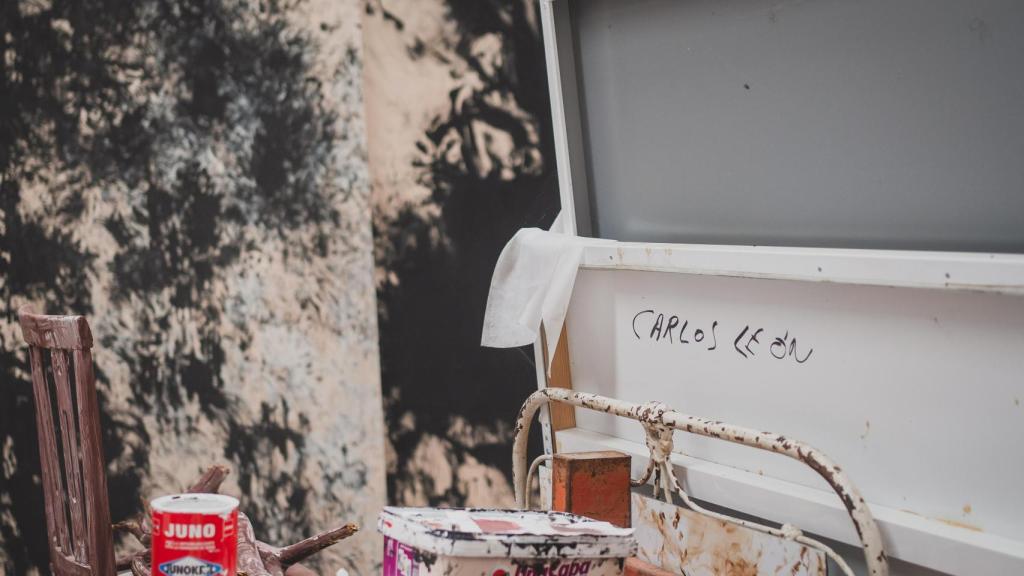 Detalle del estudio. Foto: Sara Fernández