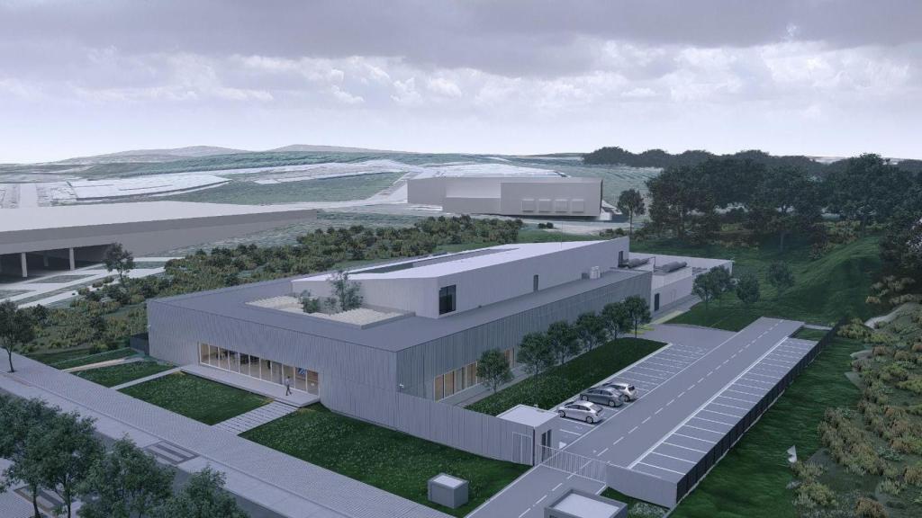 Recreación de la nueva sede del Cesga.