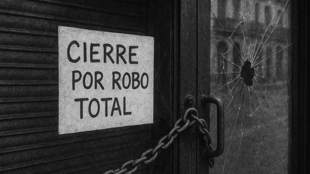 Ilustración de atracos en Málaga.