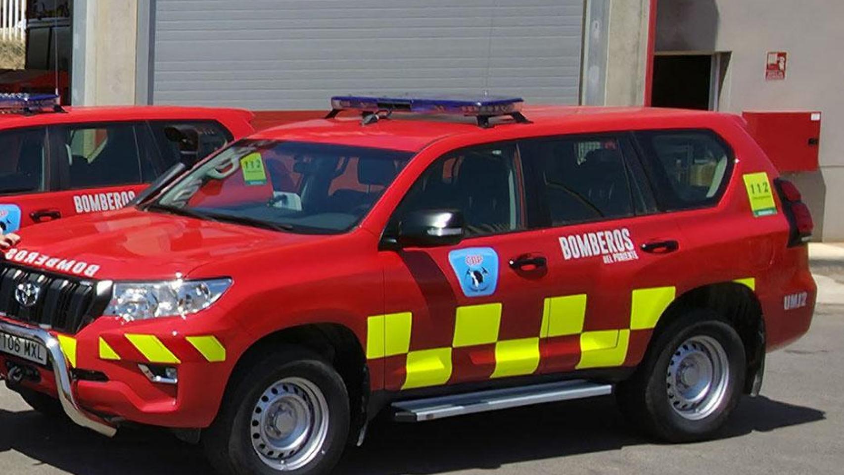 Foto de archivo de un vehículo de Bomberos del Consorcio del Poniente.