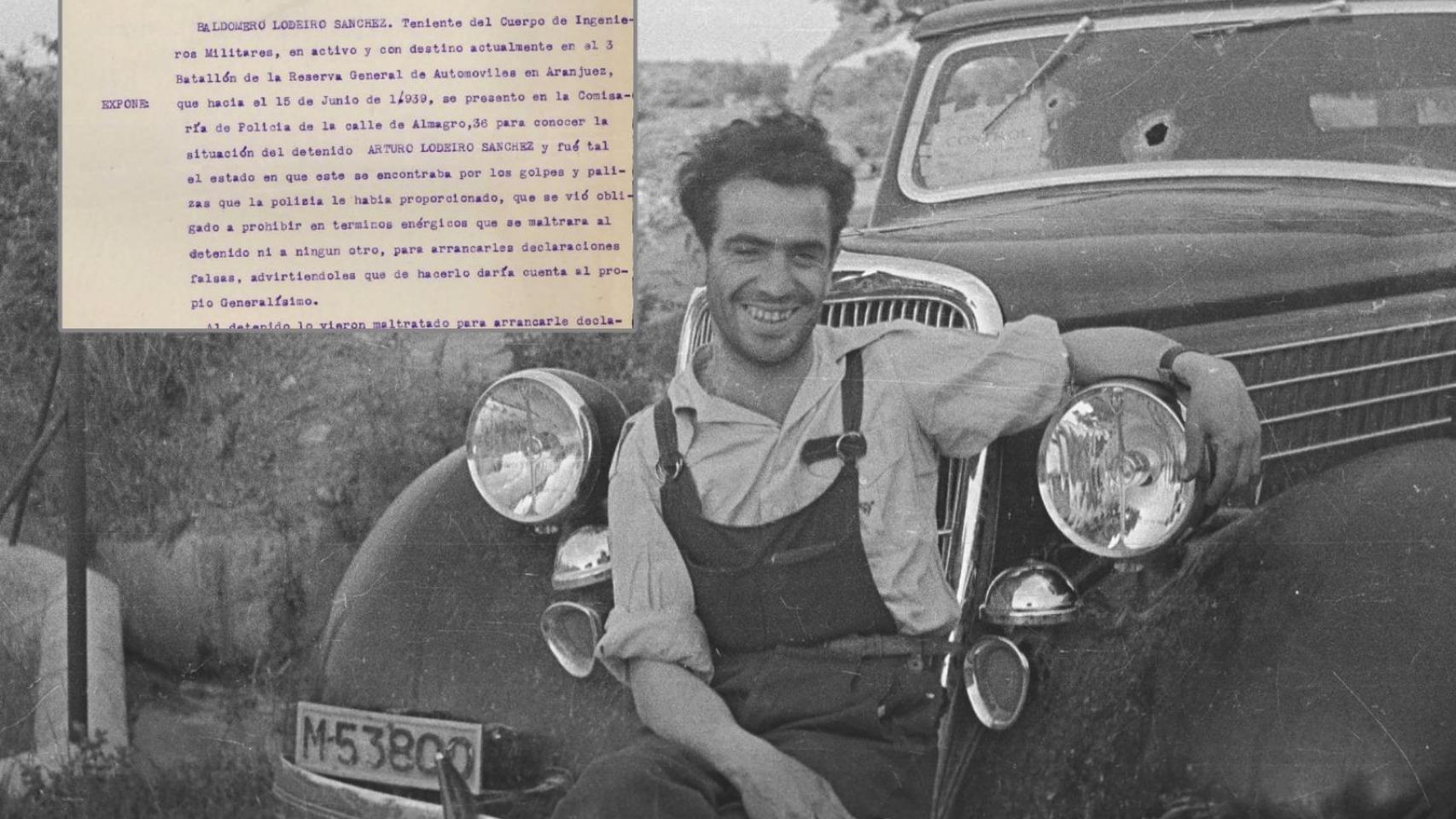 La carta de Baldomero Lodeiro y su hermano Arturo.