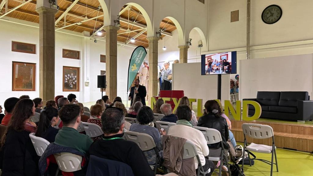 Antonio Pampliega en su ponencia de Netxland 2025.