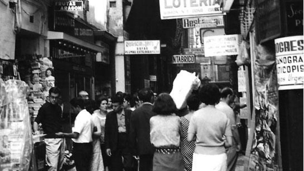 El Tubo de Zaragoza, antes de 1960.