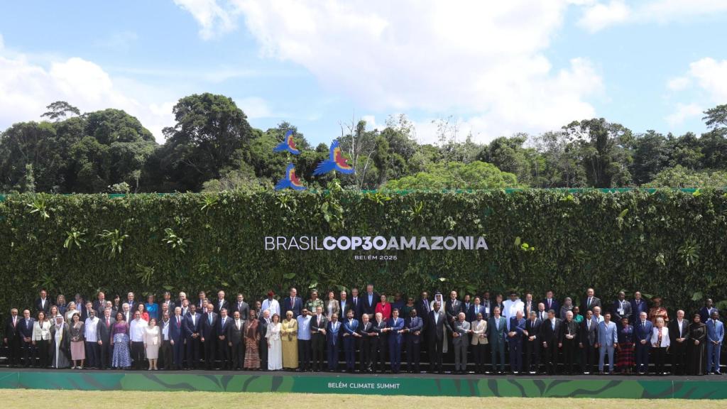 Foto de grupo de los delegados de la COP30 en Brasil.