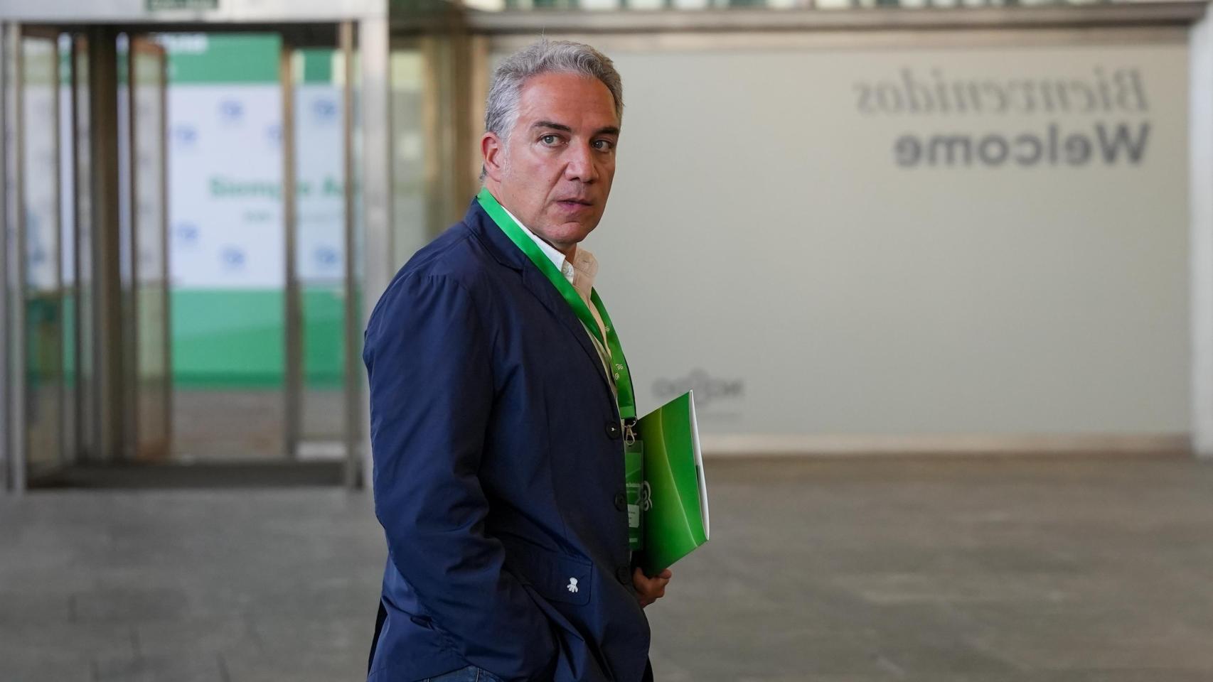 El vicesecretario de Coordinación Autonómica y Local + Análisis Electoral del Partido Popular, Elías Bendodo.